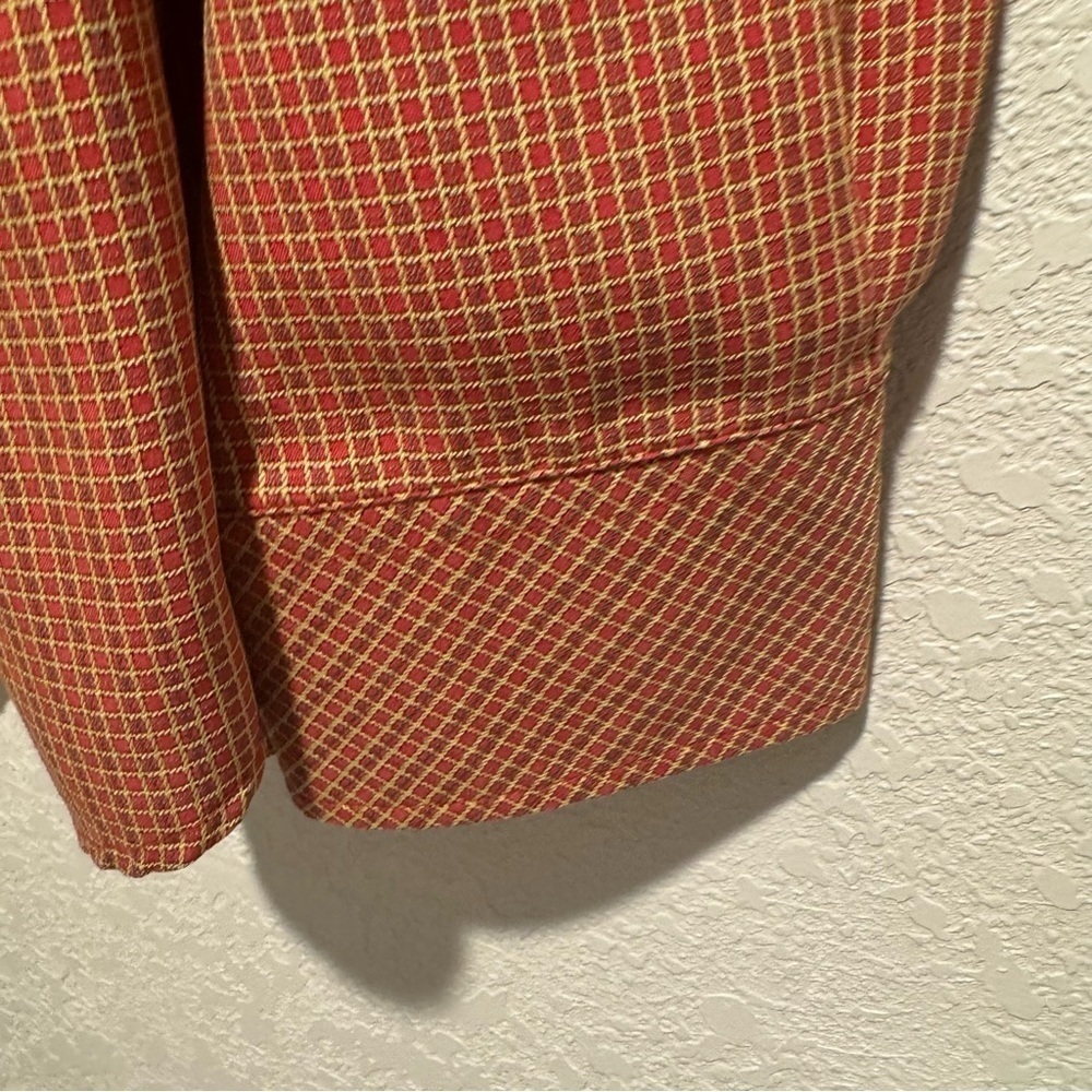 Bugatchi Orange and Yellow Button Down - image 7